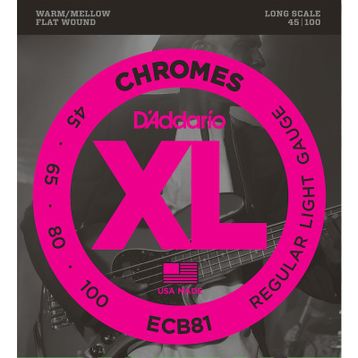 D'addario ECB81 Bass Gitar Tel Seti