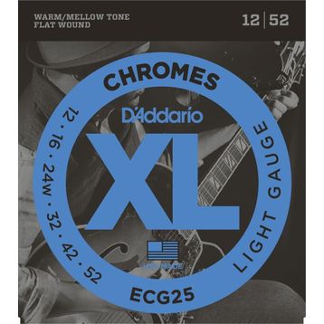 D'addario ECG25 Light 012 Caz Elektro Tel Set