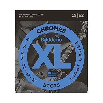 D'addario ECG25 Light 012 Caz Elektro Tel Set