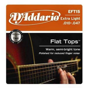 D'addario EFT15 Akustik Gitar Teli