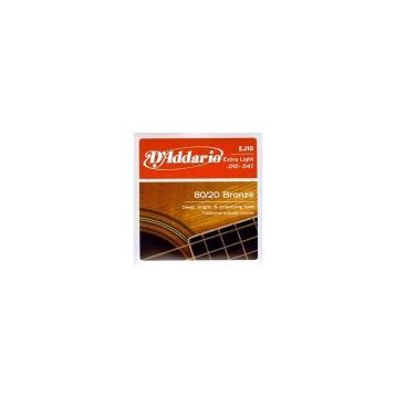 D'addario EJ10 Akustik Gitar Tel Seti