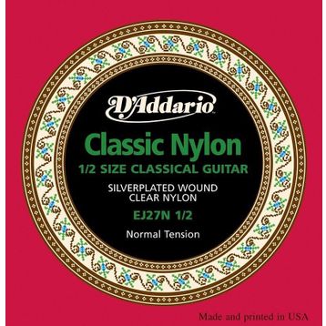 D'addario EJ27N 1-2 Klasik Gitar Teli