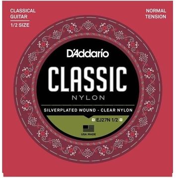 D'addario EJ27N 1-2 Klasik Gitar Teli
