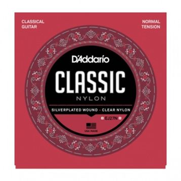 D'addario EJ27N 1-2 Klasik Gitar Teli