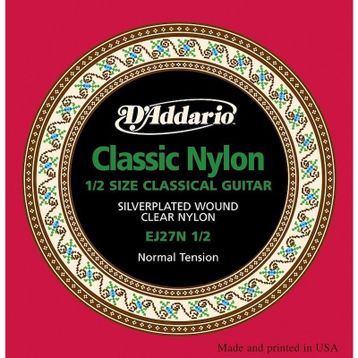D'addario EJ27N 3-4 Boy Klasik Gitar Teli