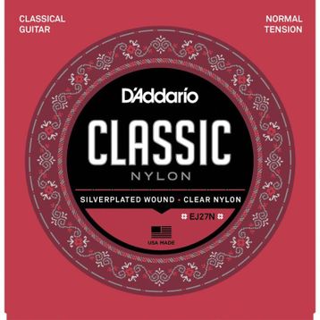 D'addario EJ27N 3-4 Boy Klasik Gitar Teli