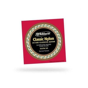 D'addario EJ27N 3-4 Klasik Gitar Teli