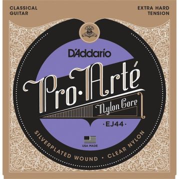 D'addario EJ44 Extra Hard Tension Silver Klasik Tel Set