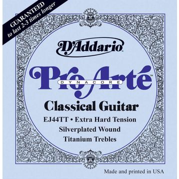 D'addario EJ44TT Titanium Klasik Gitar Teli