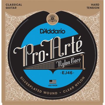 D'addario EJ46LP Pro-Arte Polished Hard Tansiyon Klasik Gitar Teli