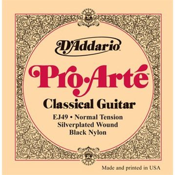 D'addario EJ49 Normal Tension Nylon Silver Klasik Tel Set