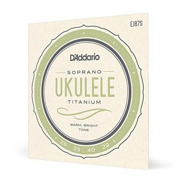 D'addario EJ87S Soprano Ukulele Tel Seti