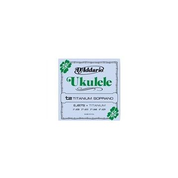 D'addario EJ87S Soprano Ukulele Tel Seti