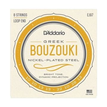 D'addario EJ97 8'li Takım Nıckelplated Steel Wo Buzuki Tel Seti