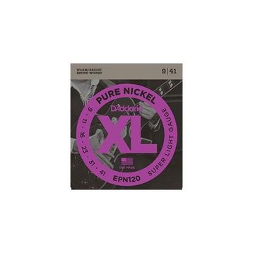 D'addario EPN120 Xl Pure Nickel 9-41 Sup Elektro Gitar Tel Seti