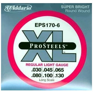 D'addario EPS170-6 Bass Gitar Tel Seti