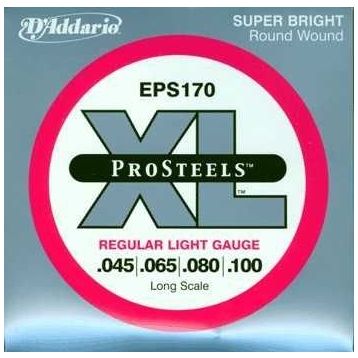 D'addario EPS170 Prosteel 45100 Bas Tel Set