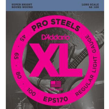 D'addario EPS170 Prosteel 45100 Bas Tel Set