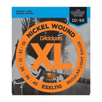 D'addario ESXL110 Steinberger Çift Topuz 10 Elektro Tel Set