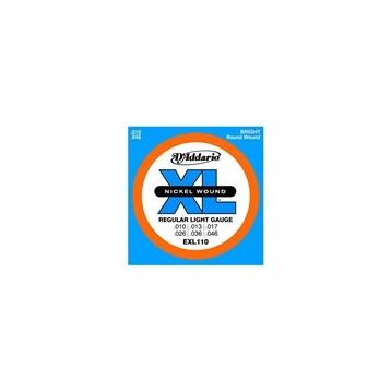 D'addario EXL110 Regular Light 010 Elektro Tel Set