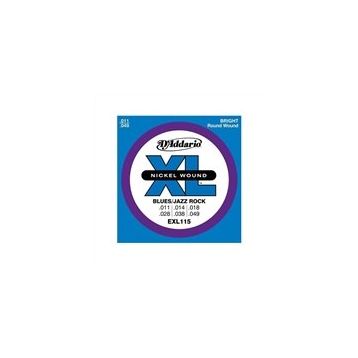 D'addario EXL115BT Gtr Bal Xl Medium Elektro Tel Set