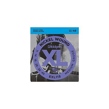 D'addario EXL115BT Gtr Bal Xl Medium Elektro Tel Set