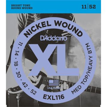 D'addario EXL116 Elektro Gitar Tel Set