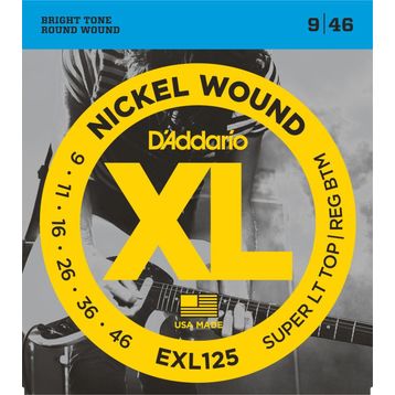 D'addario EXL125 Elektro Gitar Tel Seti