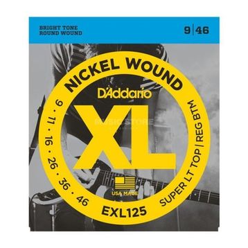 D'addario EXL125 Elektro Gitar Tel Seti