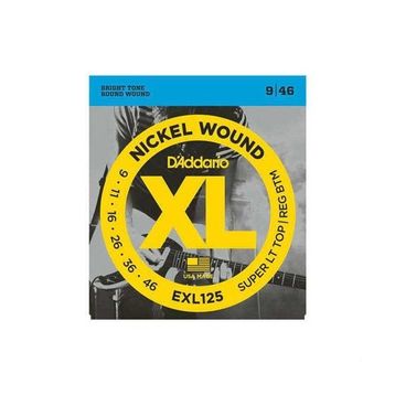 D'addario EXL125 Elektro Gitar Tel Seti