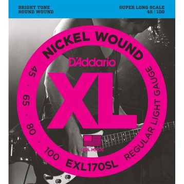 D'addario EXL170SL Bas Tel Set