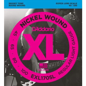 D'addario EXL170SL Bas Tel Set