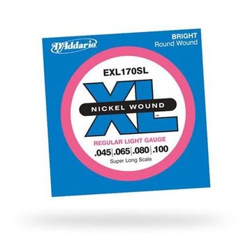 D'addario EXL170SL Bas Tel Set