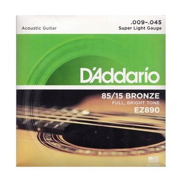 D'addario EZ890 Akustik Gitar Tel Seti