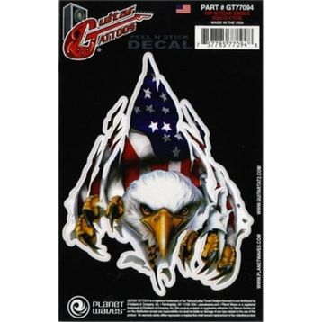 D'addario GT77094 Rıp N Tear Eagle Gitar Stickerı