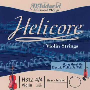 D'addario H312H Helıcore A-LA Scale Keman-Elektro Keman Tek Tel