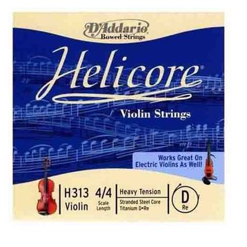 D'addario H313H Helıcore D-RE Scale Keman-Elektro Keman Tek Tel