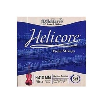 D'addario H410MM Helıcore Medıum Scale Medıum Ten Vıola Tel Seti
