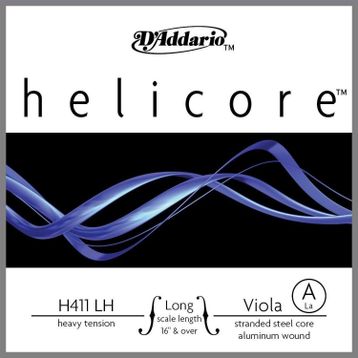 D'addario H411LH Helıcore A-La Long Scale Heavy T. Vıola Tek Tel