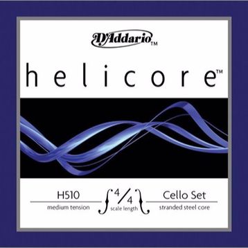 D'addario H510M 4-4 Helicore Medium Çello Tel Seti