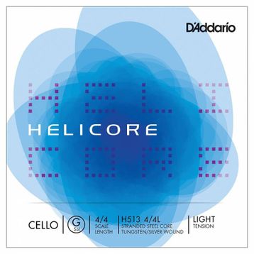 D'addario H513 G Sol Helicore 4-4M Tek Çello Teli