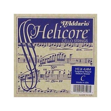 D'addario H514 C Do Helicore 4-4M Tek Çello Teli