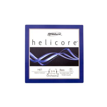 D'addario H611 E Mi Helicore 3-4M Tek Kontrabas Teli