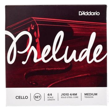 D'addario J1010 Prelude 4-4 Medium Cello Tel Set
