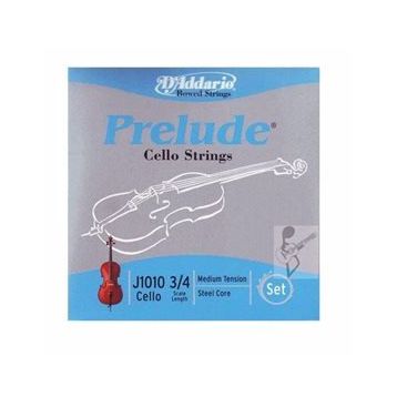 D'addario J101034 Cello Tel Set Prelude 3-4 Medium
