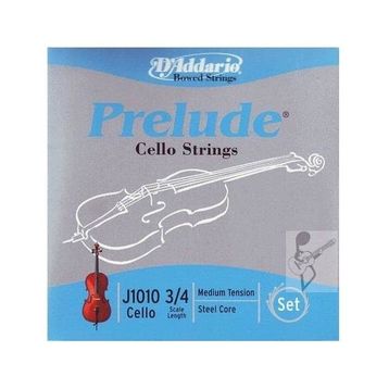 D'addario J101034 Cello Tel Set Prelude 3-4 Medium
