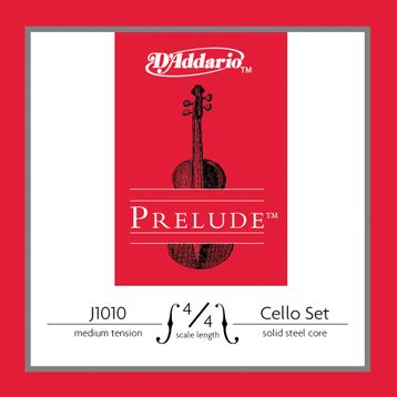 D'addario J101044M-B10 Prelude 10 Setlik Paket 4/4 Scal Cello Tel Seti