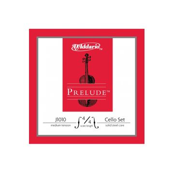 D'addario J101044M-B10 Prelude 10 Setlik Paket 4/4 Scal Cello Tel Seti