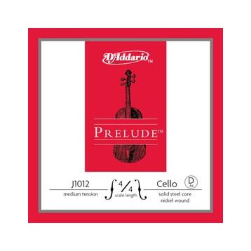 D'addario J1012 Prelude D-RE, 4/4 Scale Medıum TE 4/4M Cello Tek Tel Seti
