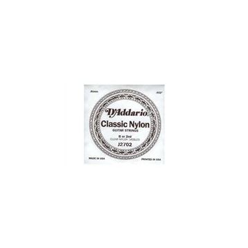 D'addario J2702 Clear Naylon Normal Tension Si Klasik Tek Tel